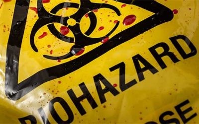 Biohazard clean up after a death or illness