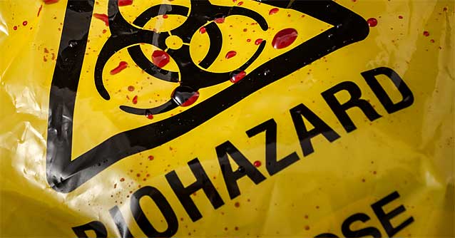 Biohazard clean up after a death or illness