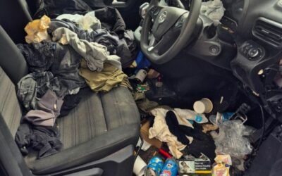 Trauma Scene Cleaning A Rental Car