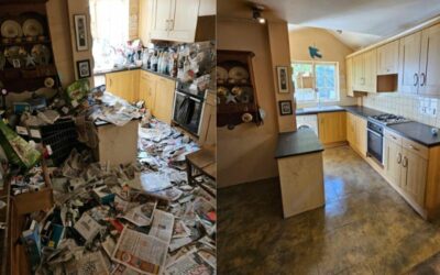 Overcoming and Cleaning Out a Hoarders House