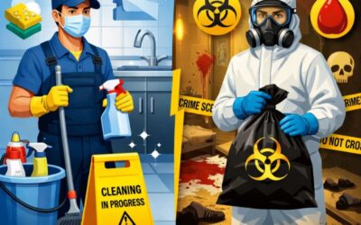 The Difference Between a Deep Clean and Bio Hazard Clean Up