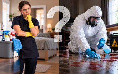 Hazard Cleanup: When Does a Normal Cleaner Become the Wrong Person for the Job?